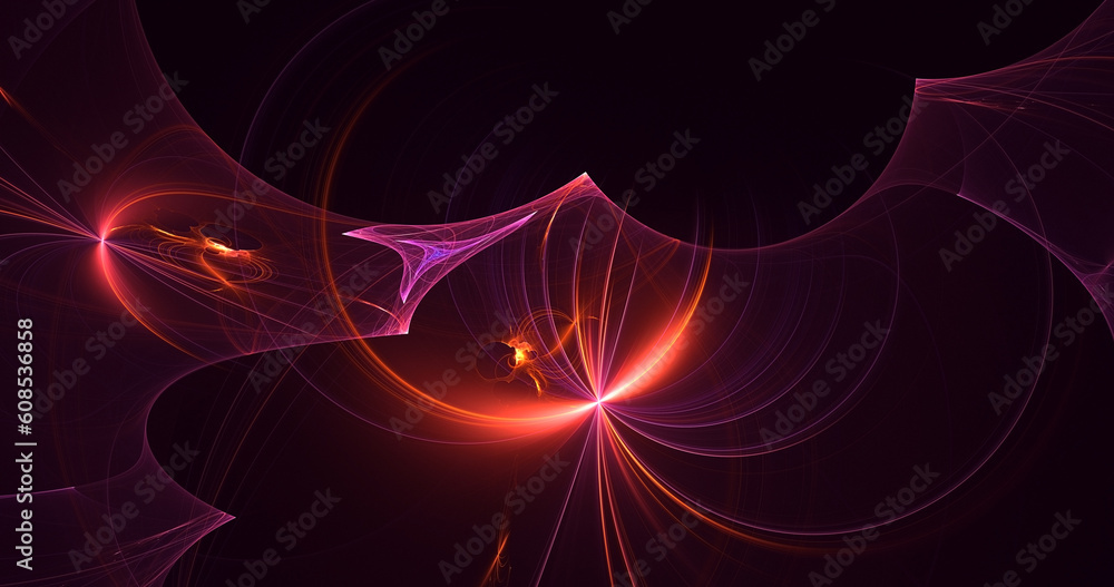 3D rendering abstract colorful fractal light background 3D rendering abstract colorful fractal light background