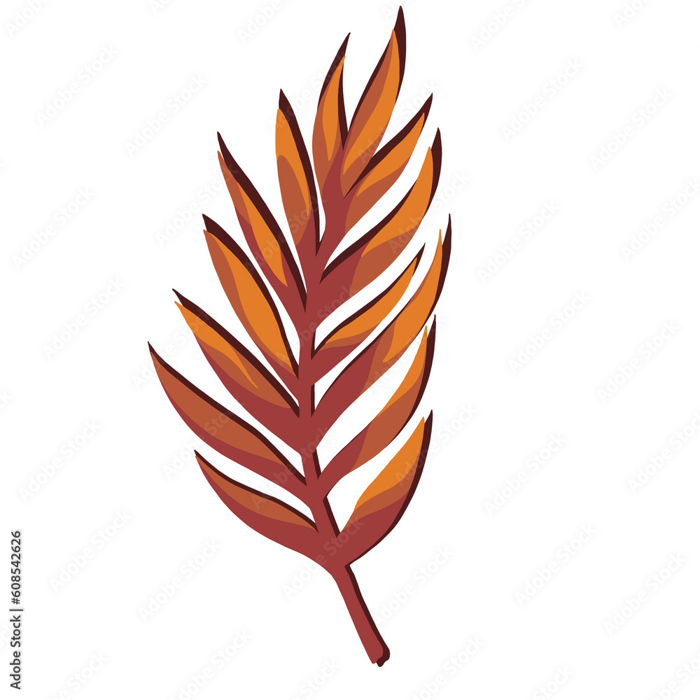 flower and leaf flower and leaf