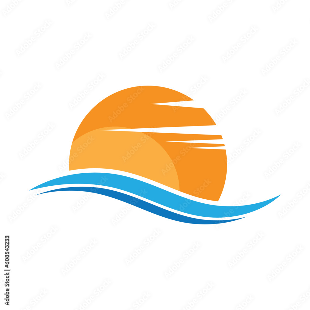 sun ilustration logo vector icon template sun ilustration logo vector icon template