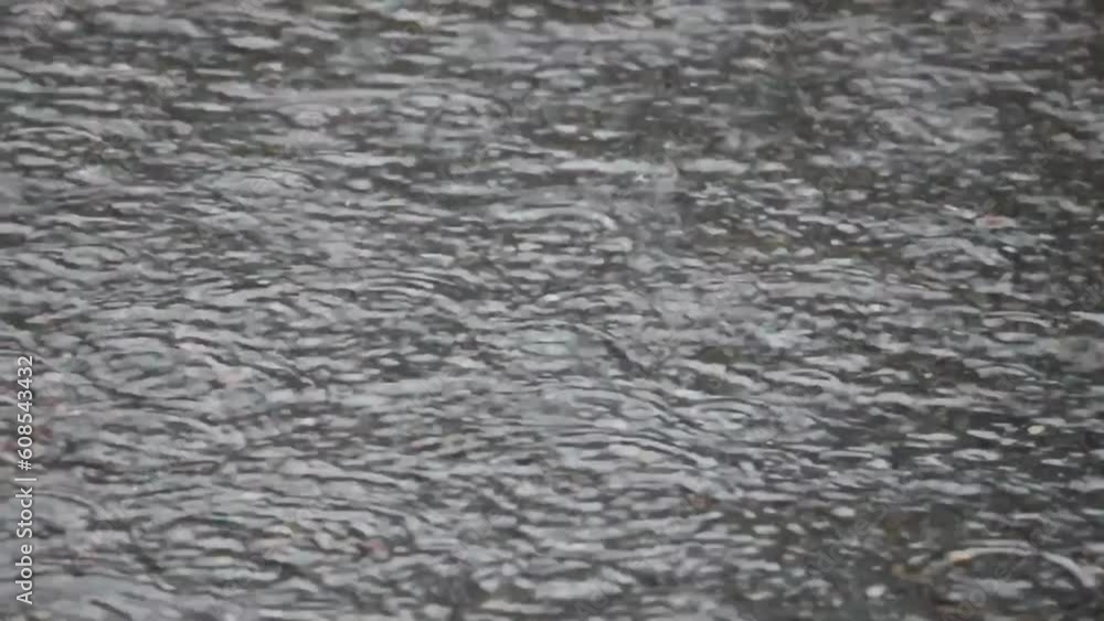 rain drops falling on pavement and pooling (wet asphalt) street when it is raining rain drops falling on pavement and pooling (wet asphalt) street when it is raining