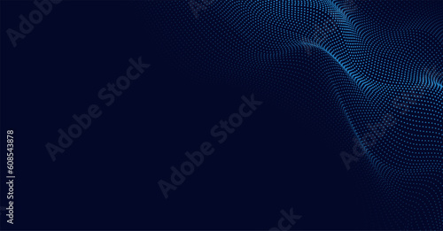 Blue Technology Background