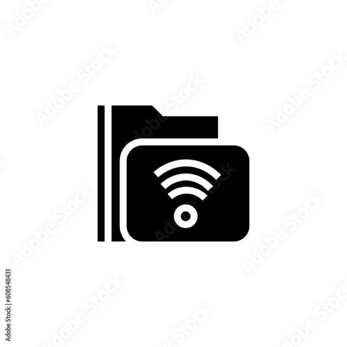 catalog document folder solid icon