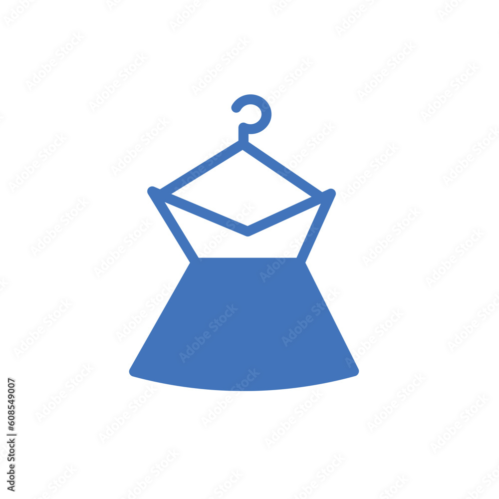 dress hang shirt solid icon dress hang shirt solid icon