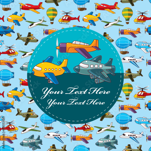 airplane card