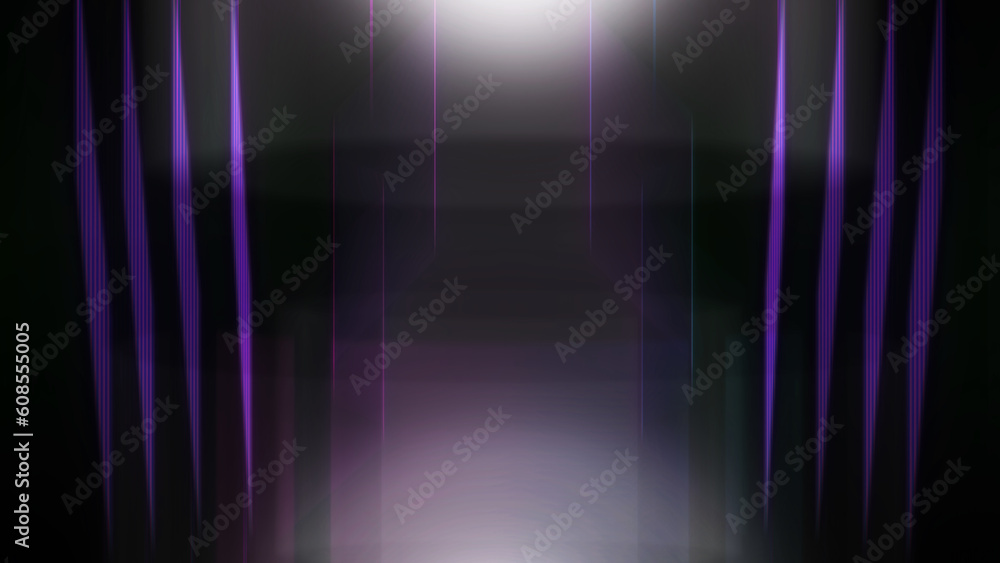 Abstract background,A variety of purple hues make up the vertical line. , images for various events.3d rendering