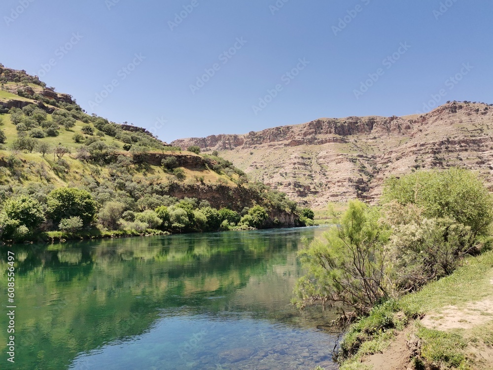 river and mountains/Tigris river - ŞIRNAK region river and mountains/Tigris river - ŞIRNAK region