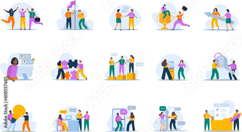 Corporate Culture Compositions Set