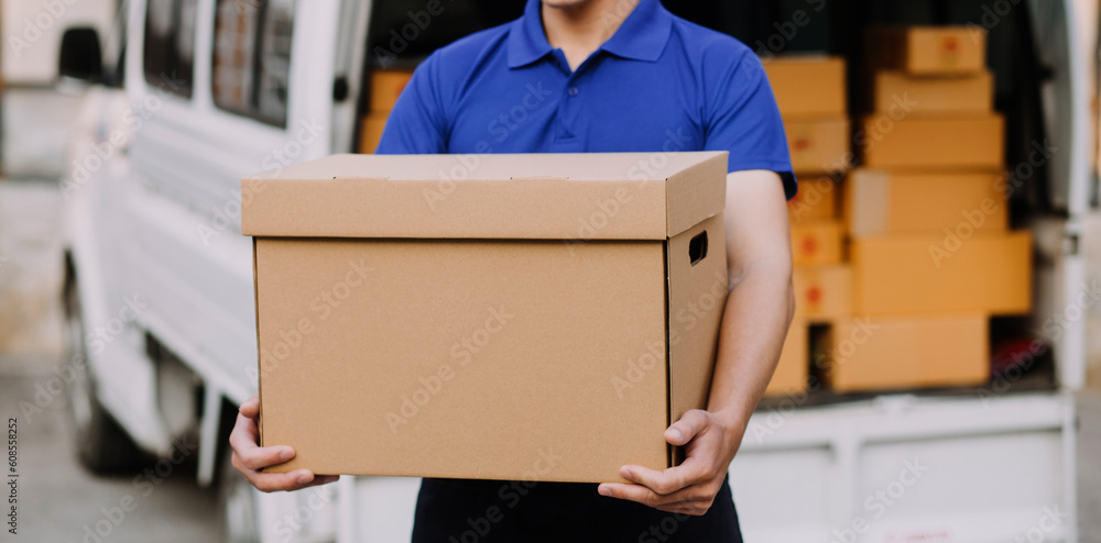 Business woman start up small business entrepreneur SME success .freelance woman working at home with Online Parcel delivery. SME and packaging deliveryconcept Business woman start up small business entrepreneur SME success .freelance woman working at home with Online Parcel delivery. SME and packaging deliveryconcept