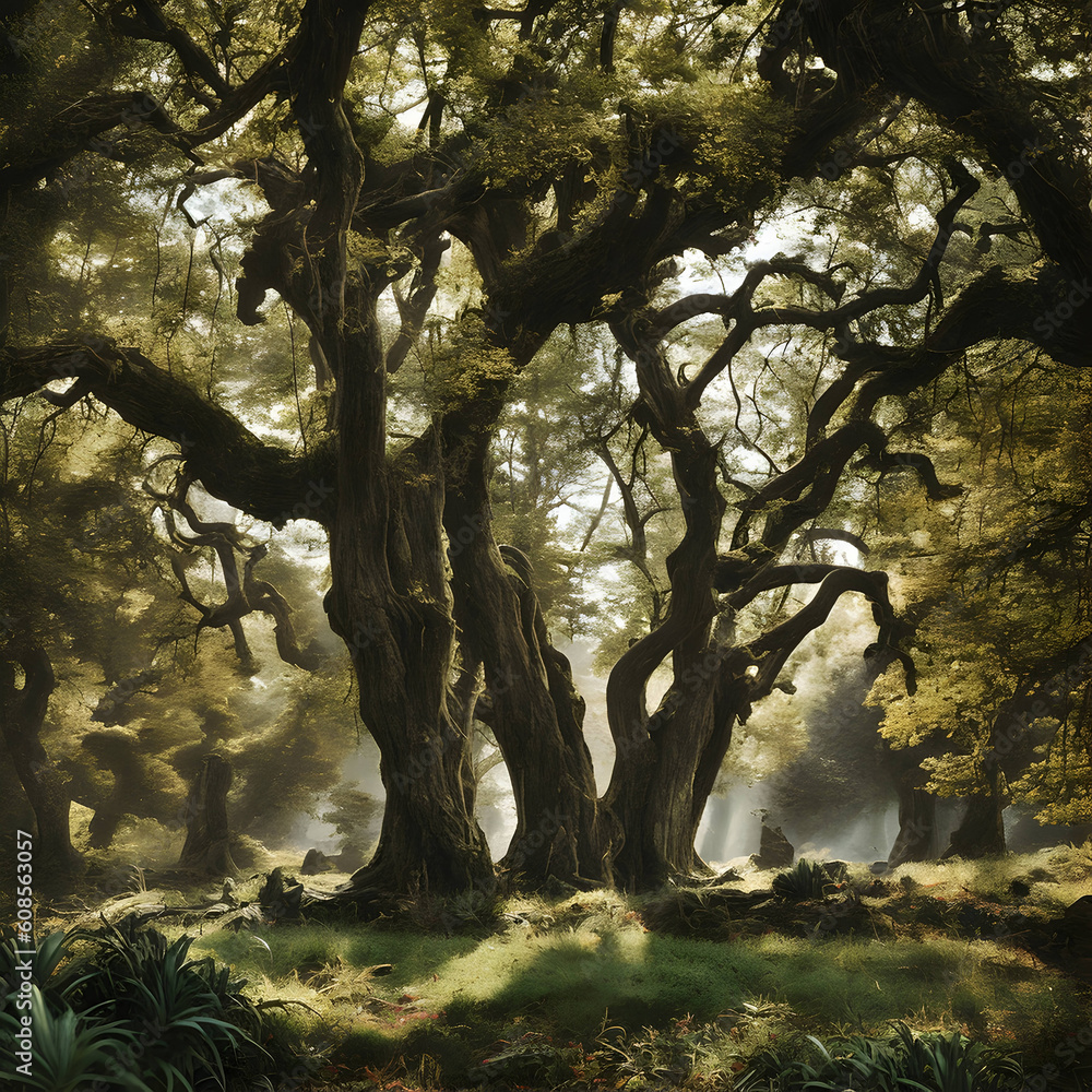 Fototapeta premium tree in the forest