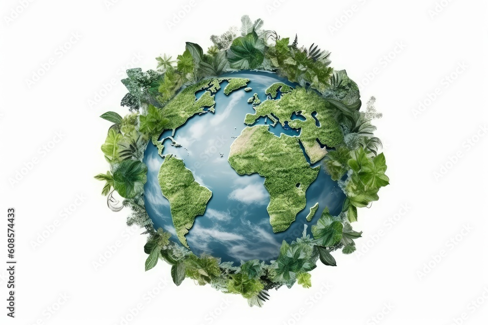 Invest in our planet: Earth Day concept background .Generative AI Invest in our planet: Earth Day concept background .Generative AI