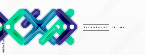 Cross line background minimal geometric template. Design for wallpaper, banner, background, landing page, wall art, invitation, prints, posters