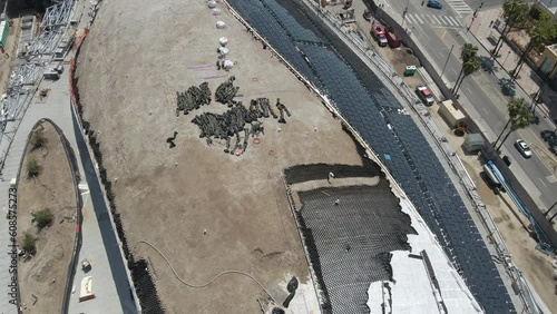Lucas Museum of Narrative Art Under Construction 4K