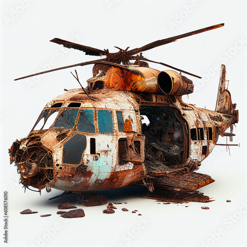 AI generative aged objects