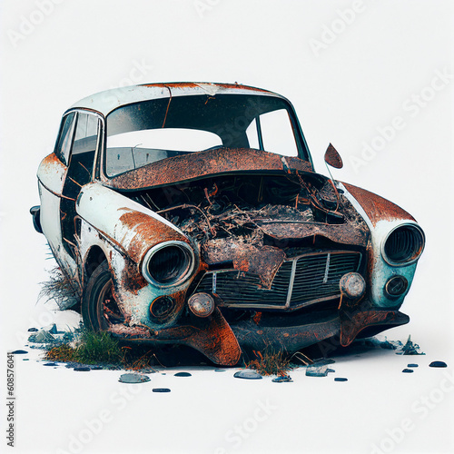 AI generative aged objects