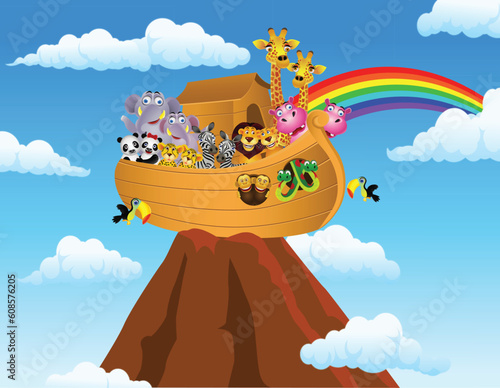 Noah Ark illustration