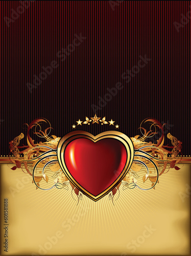heart frame, this illustration may be useful as designer work