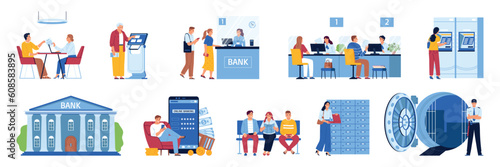 Service Bank Compositions Set