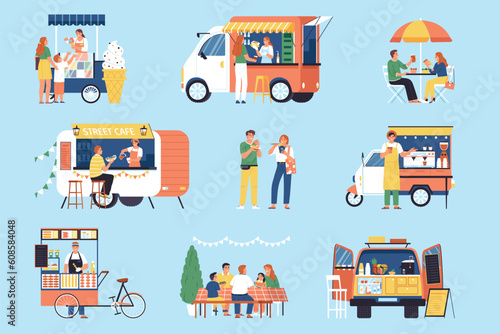 Street Food Compositions Set