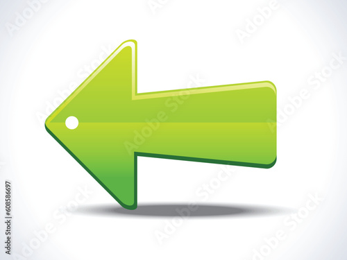 abstract shiny arrow icon vector illustration