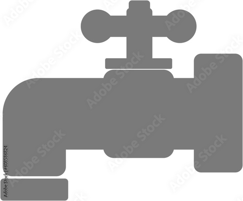 water tap isolated icon