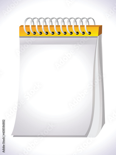 abstract notebook icon  vector illustration