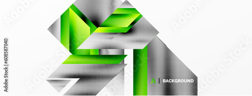 Modern trendy minimalist abstract background. Geometric pattern design, 3d and shadow effects. Vector Illustration