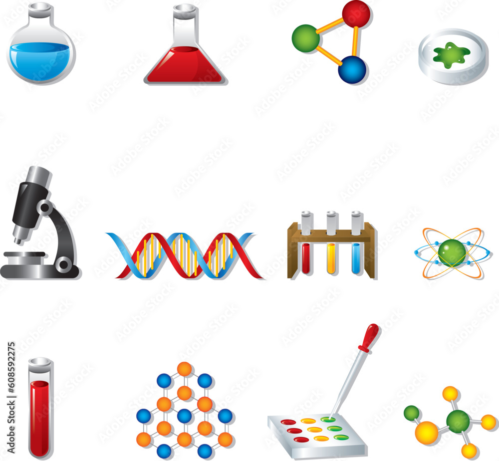 Science Web Icons Science Web Icons