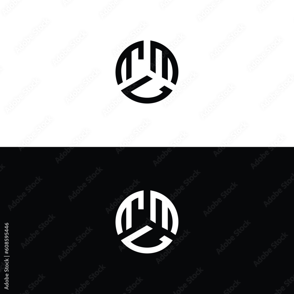 Professional Innovative Initial TCM logo and tcm logo. Letter TCM LOGO