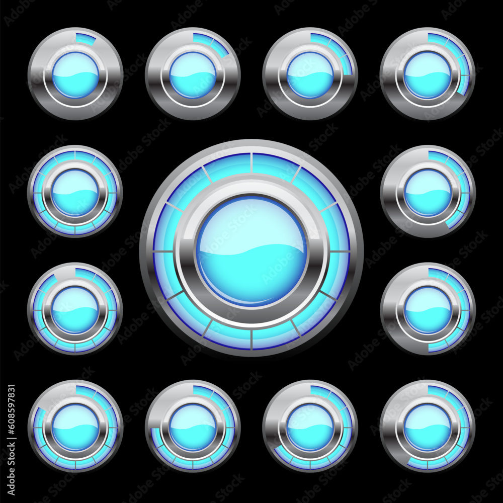 Loading button for your website, vector illustration, eps10 Loading button for your website, vector illustration, eps10