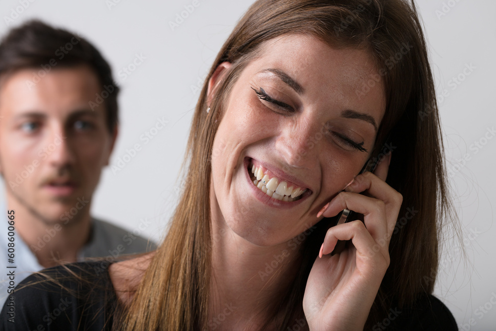 Man's suspicion, woman's frustrating communications Man's suspicion, woman's frustrating communications