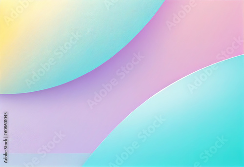 Modern abstract pastel color background graphic shape composition