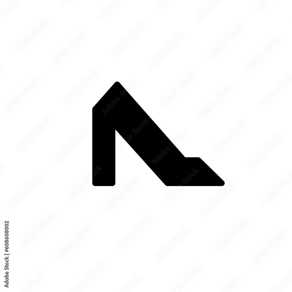 Footwear Women Shoe Solid Icon Footwear Women Shoe Solid Icon