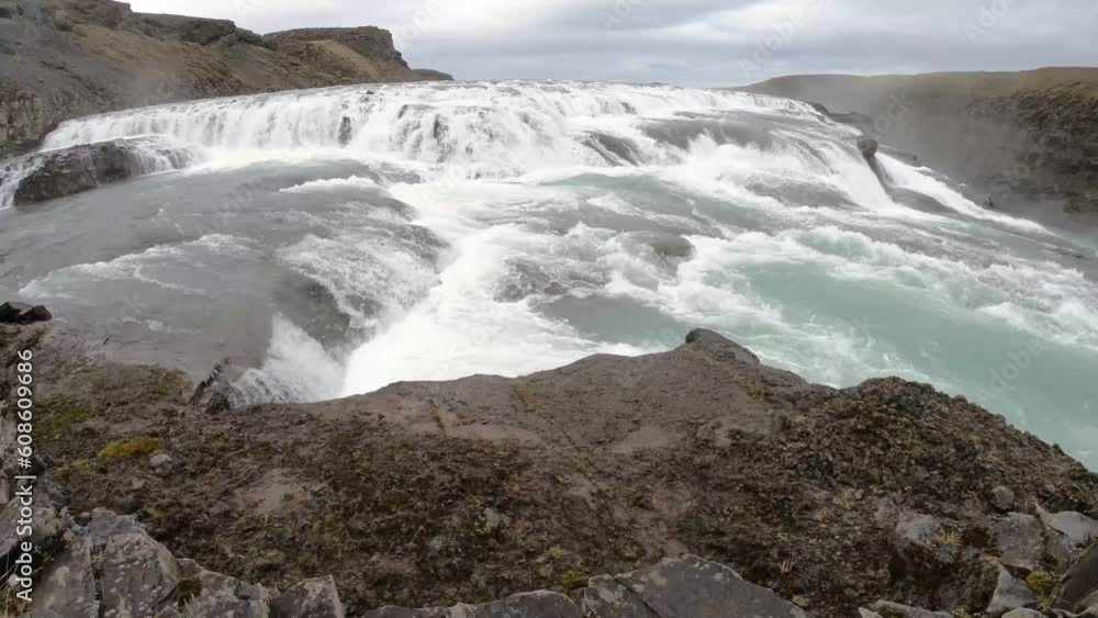 Gullfoss waterfall, Golden circle, Iceland Gullfoss waterfall, Golden circle, Iceland