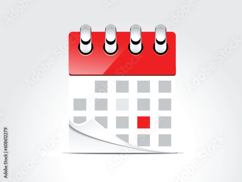 abstract calender design vector illustration
