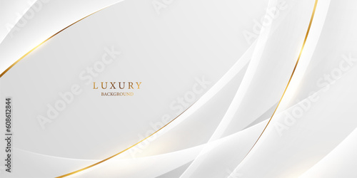 white luxury abstract background with vector illustration