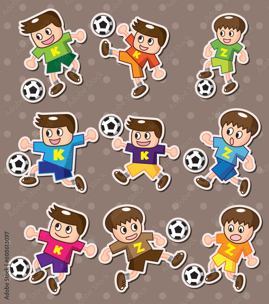 soccer stickers