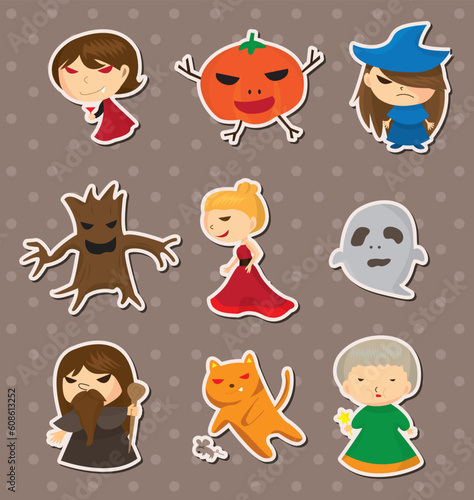 Halloween stickers