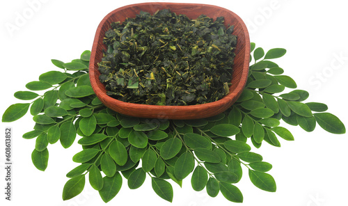 Moringa leaves photo