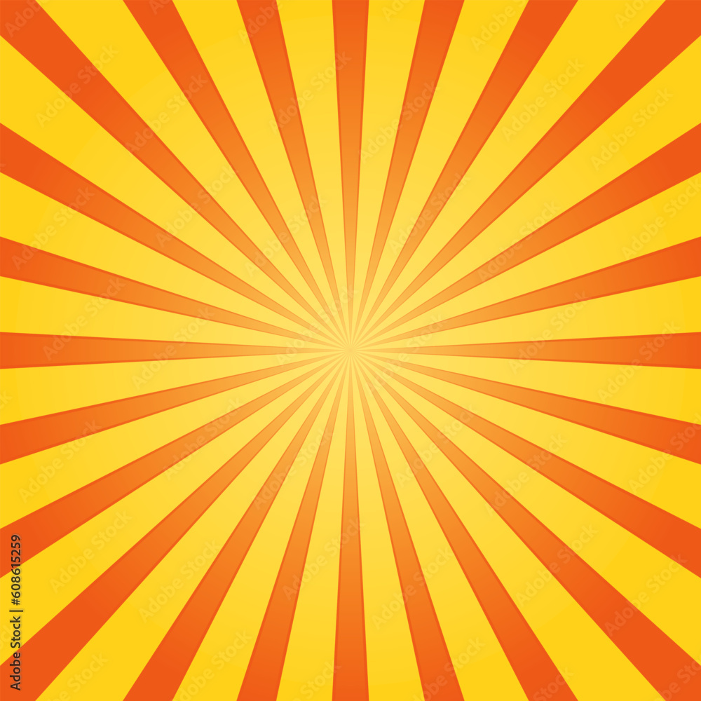 Striped Background with Orange and Yellow centered stripes Striped Background with Orange and Yellow centered stripes