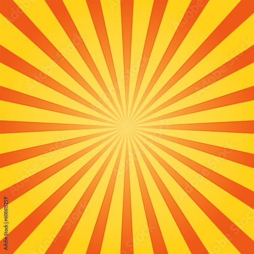Striped Background with Orange and Yellow centered stripes