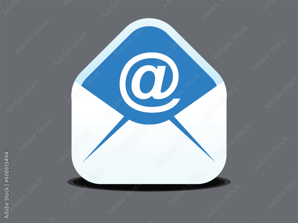 abstract mail icon vector illustration abstract mail icon vector illustration