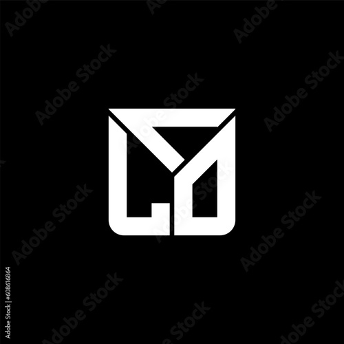 CLO letter logo abstract creative design. CLO unique design	