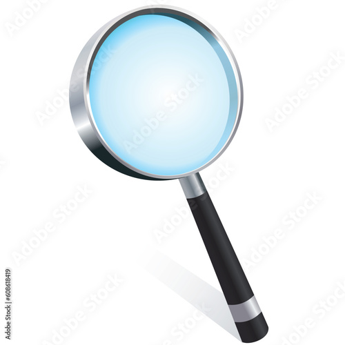 magnifying glass. Also available as a Vector in Adobe illustrator EPS format, compressed in a zip file. The vector version be scaled to any size without loss of quality.