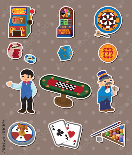 casino stickers