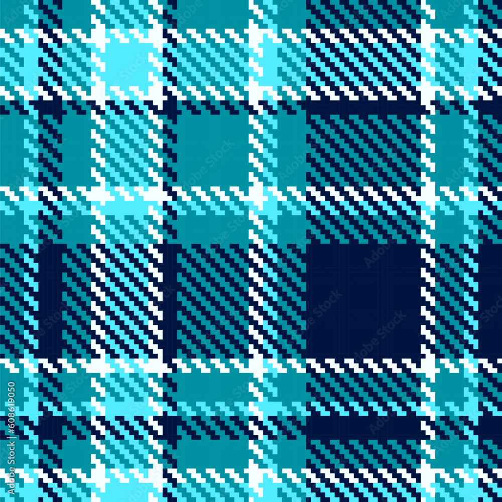 Seamless checkered vector pattern