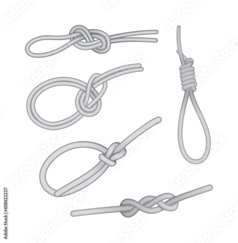 Different types of knots