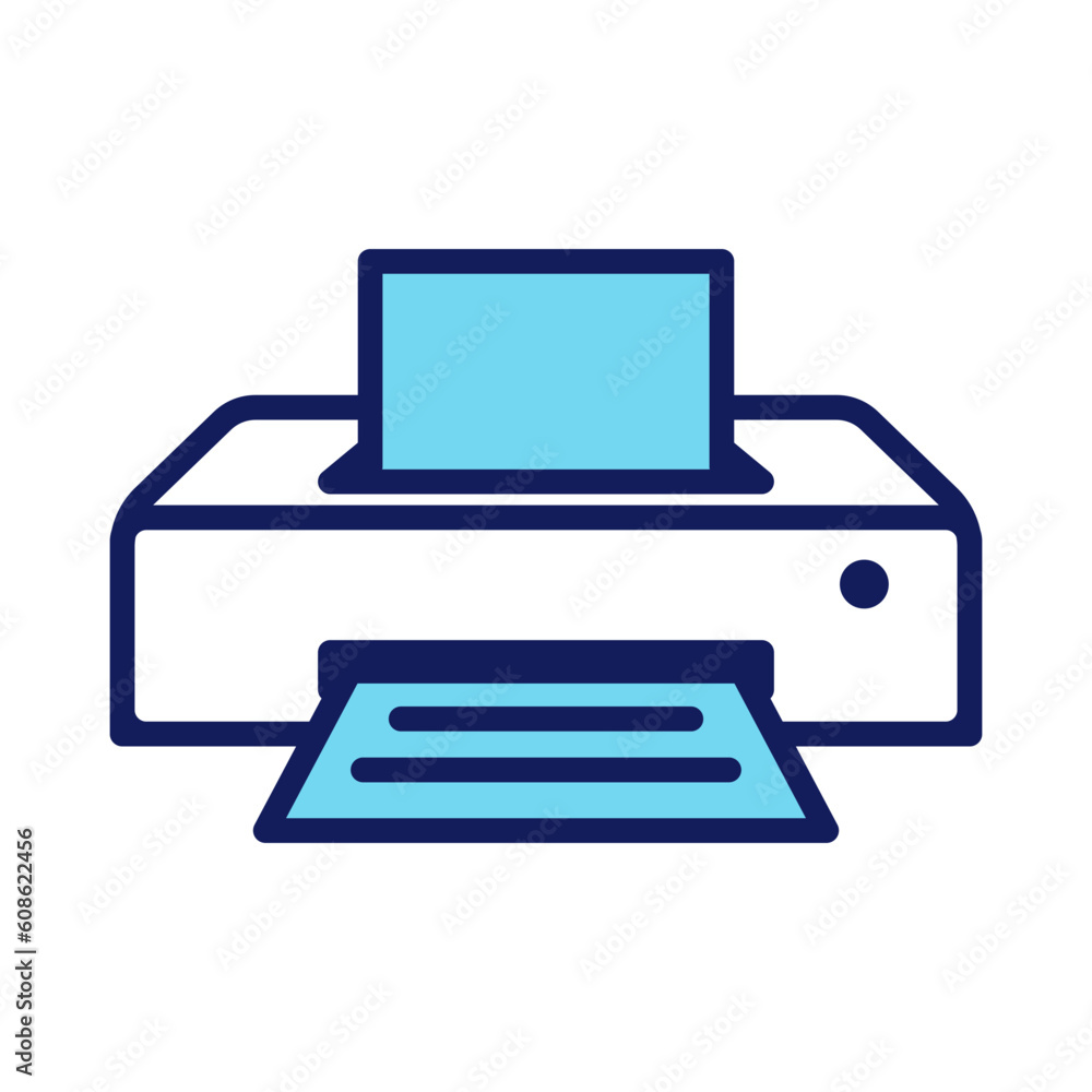 Printer icon vector on trendy design Printer icon vector on trendy design