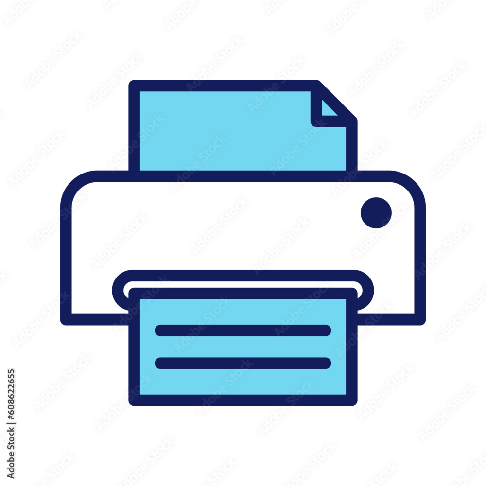 Printer icon vector on trendy design Printer icon vector on trendy design