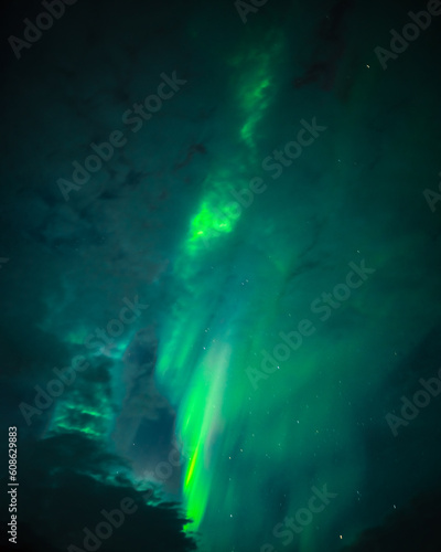 Naklejka north light iceland