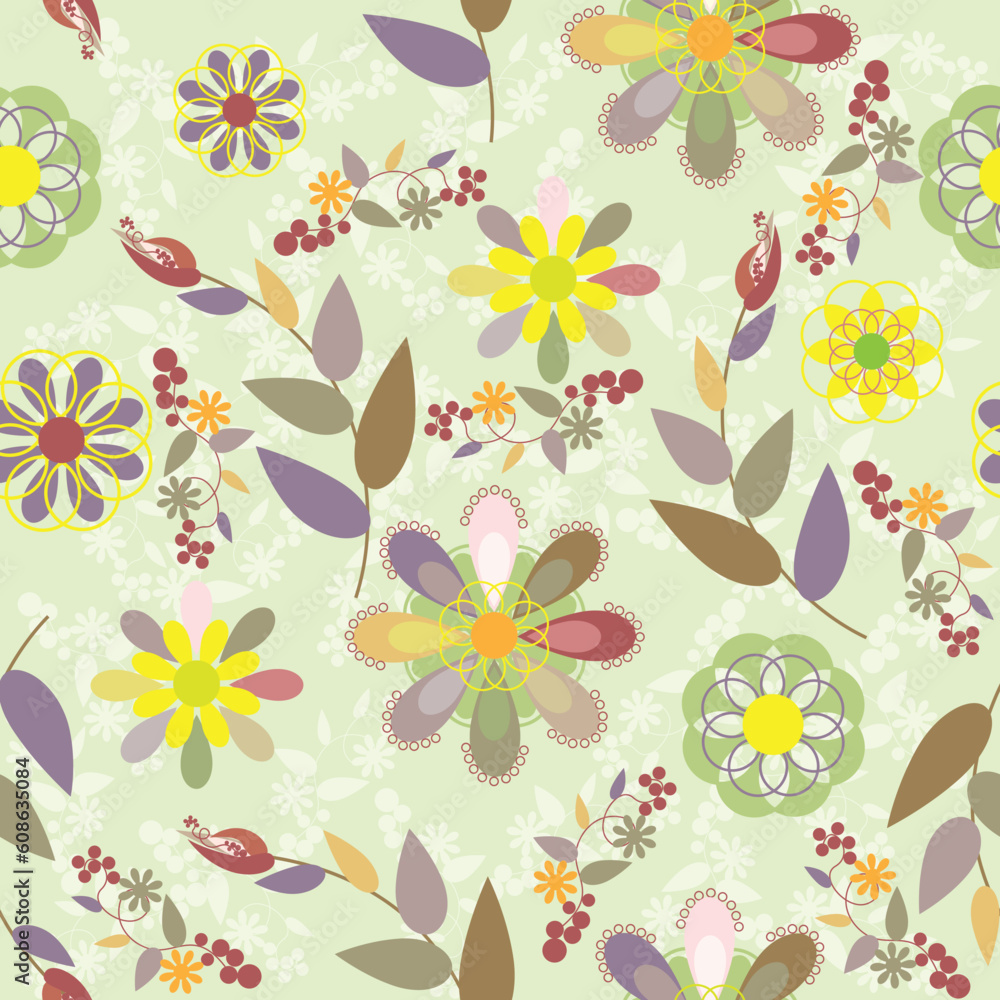 fresh summer seamless background fresh summer seamless background